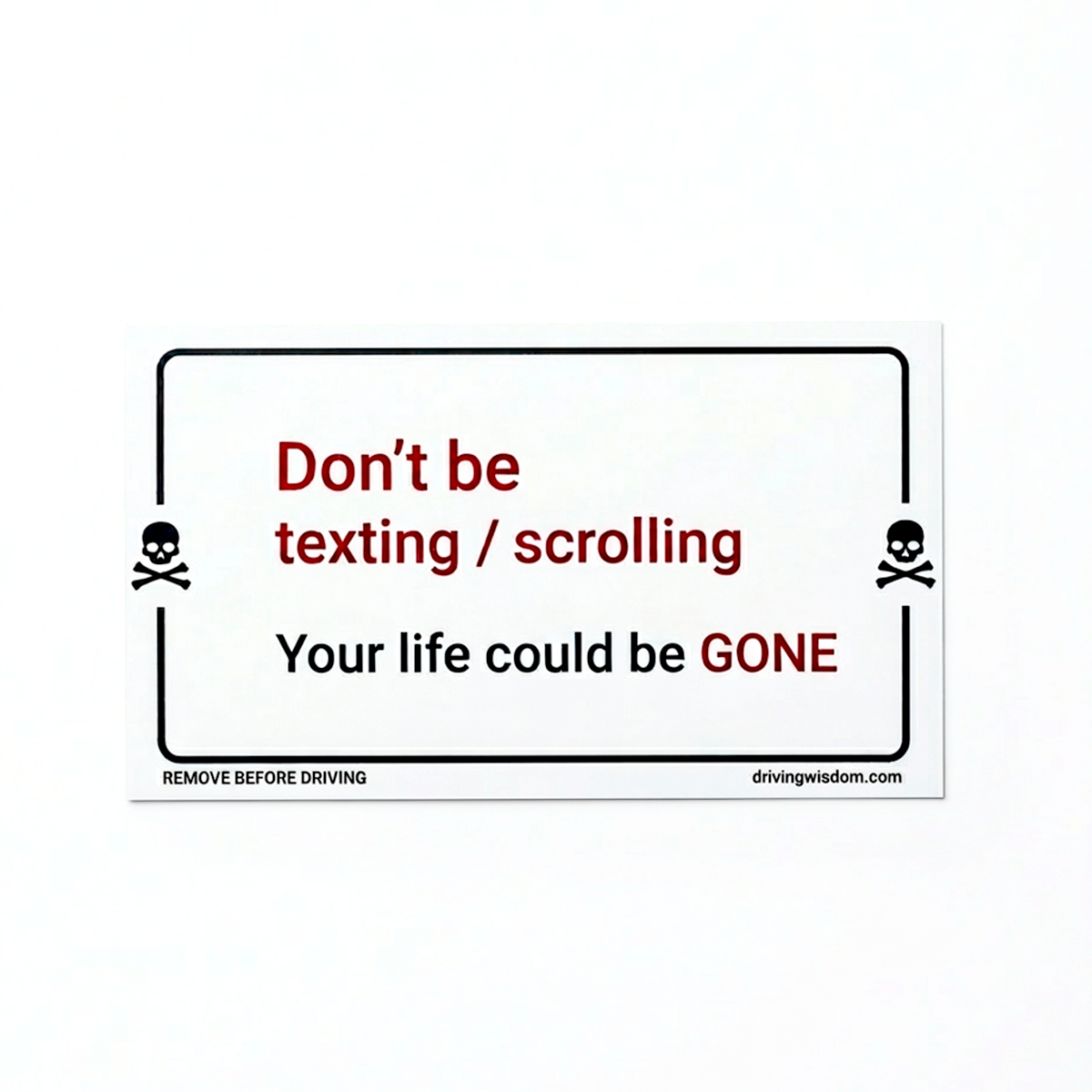 Family Safety Cards (4-pack)